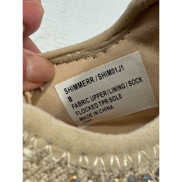 Madden Girl Shimmer Women's Rhinestone Sneakers - Picture 4 of 9